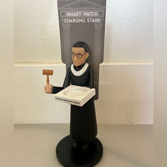 Ruth Bader Ginsburg Charging Stand Smart Watch Charging Station RBG activist - Picture 1 of 4